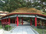 Corridor Zhinan temple 