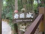 Iwakuni castle builed in 1608 but in 1615 scraped 