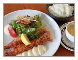 エビフライ定食