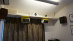 Install listing room for rear speakers 