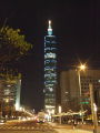 Night view Taipei-101.