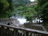 Hot spring in Beitou-area